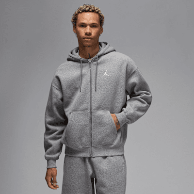 Jordan Brooklyn Fleece Men's Oversized Full-Zip Hoodie. Nike IL